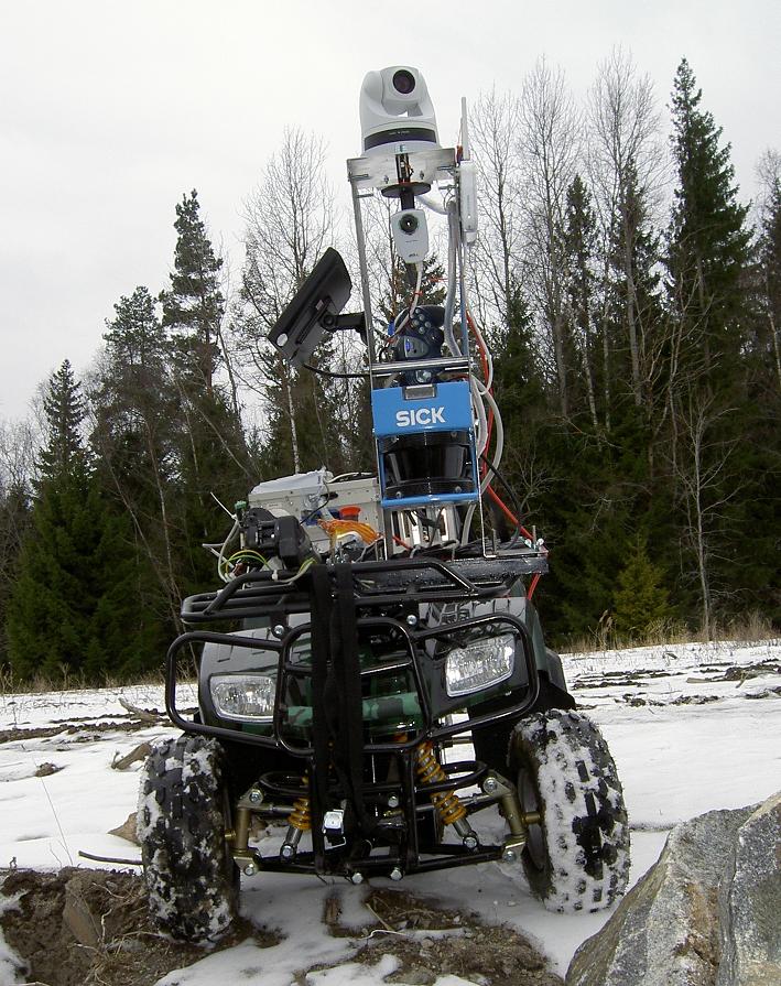 RAGVALD unmanned autonomous ground vehicle prototype